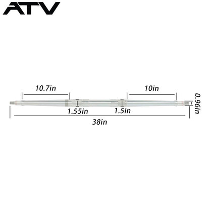 Solidspare NEW Rear Axle Shaft 2009-2021 For Yamaha YFZ450R BKD-F5381-00-00 18P-25381-00-00