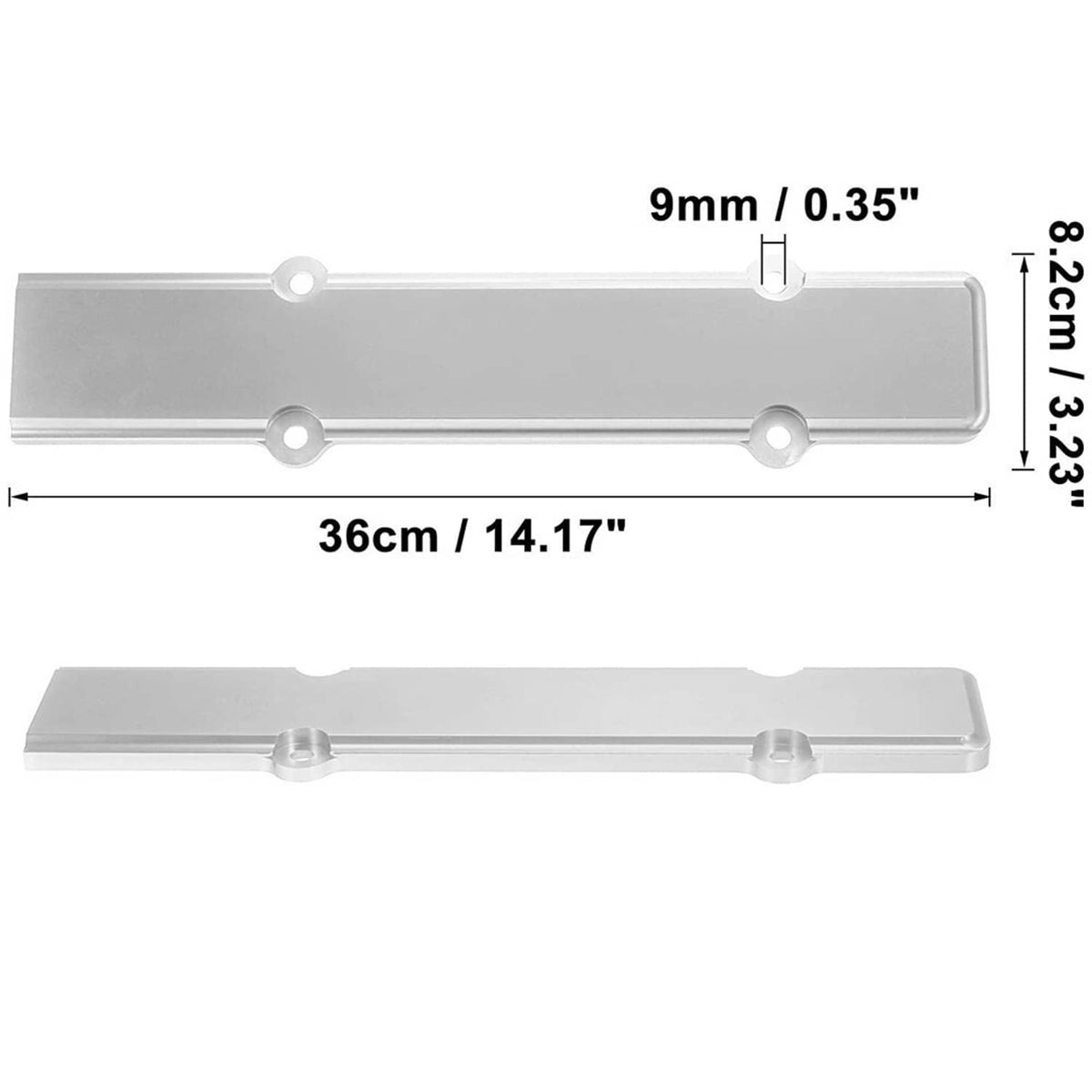 Solidspare Sliver Tone Engine Valve Spark Plug Cover for Honda Civic 1999-2000 B16 B18