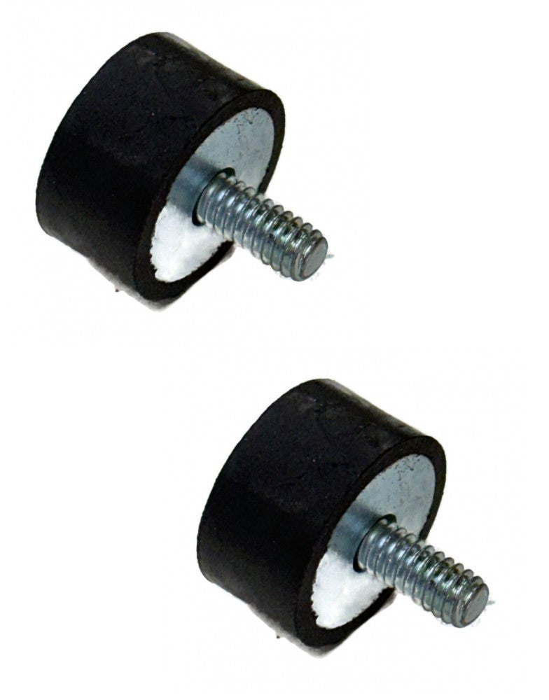 (2) Rubber Floorboard Footwell Mounts 1/4-20 Course Bolt for Polaris 5411548 ATV