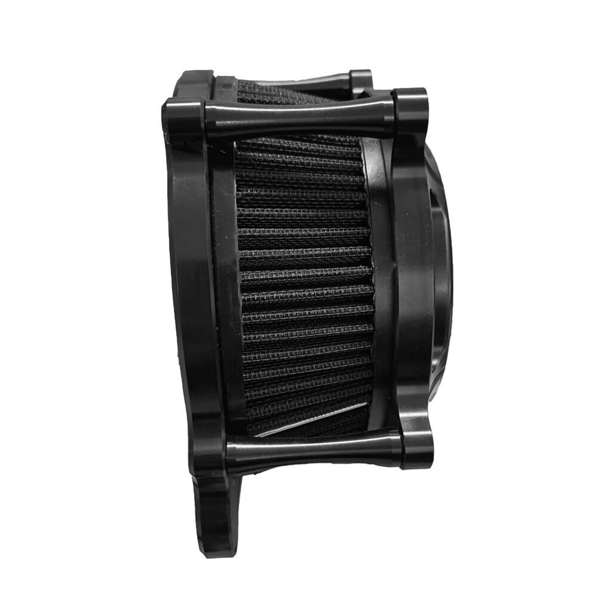 Solidspare Black Air Cleaner Intake Filter For Harley Touring Road King Street Glide 08-16
