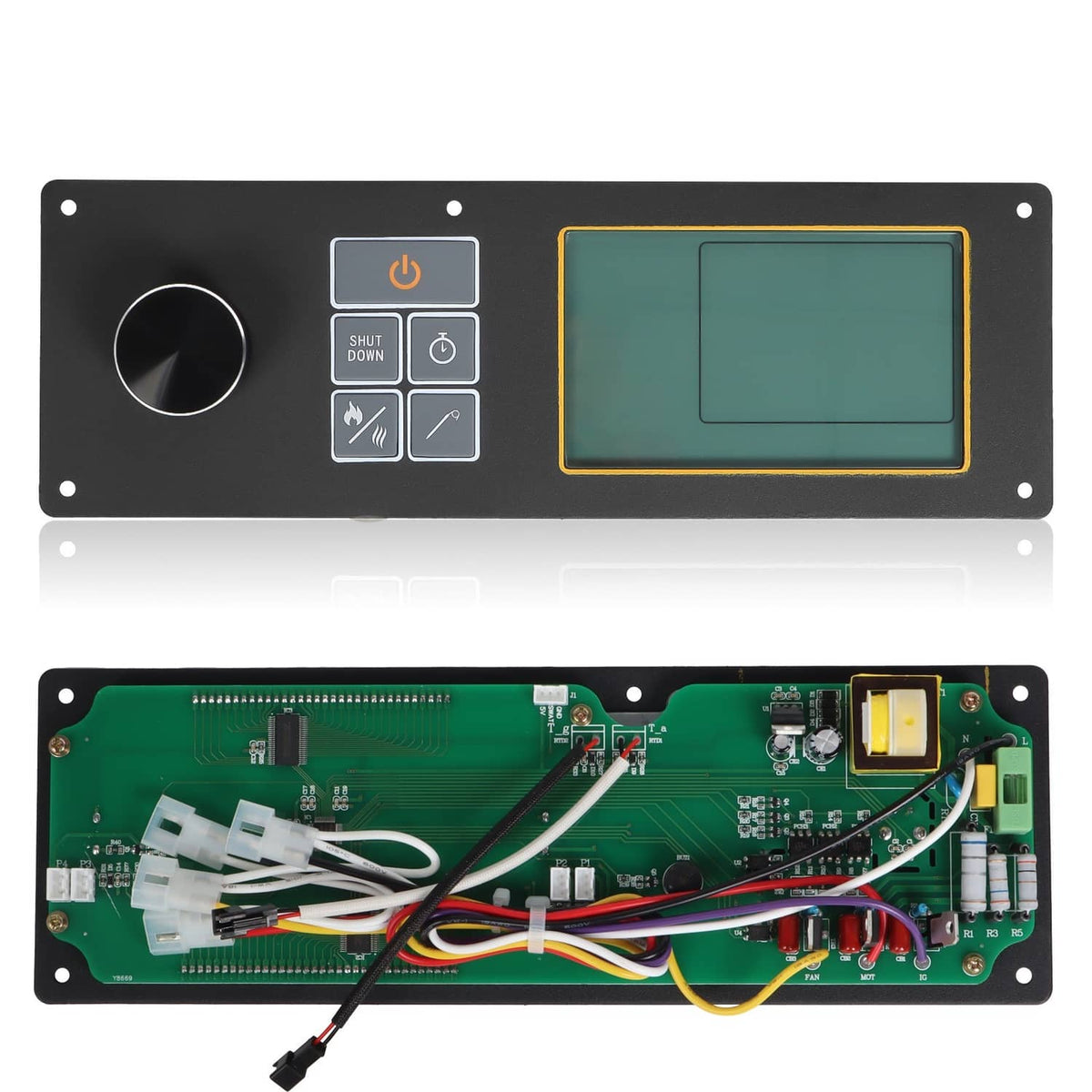 Solidspare 16812-04 16813-08 Pellet Grill Control Board For Oklahoma Joe’s Rider 600 900