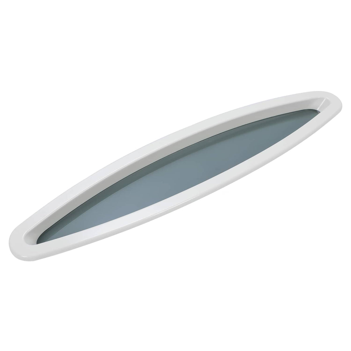 Solidspare Port Hole Bow Oval Window with Outer Ring For Sea Ray Boat 2004 & 2007