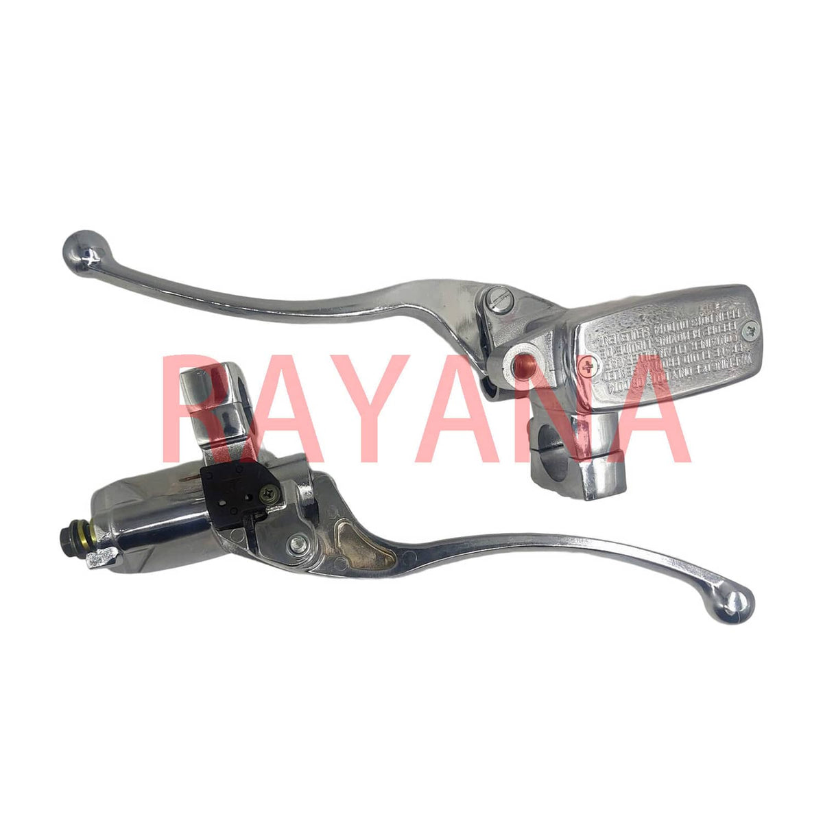 Solidspare US Chrome Brake Master Cylinder Clutch Levers for Suzuki Intruder 800 1400 1500