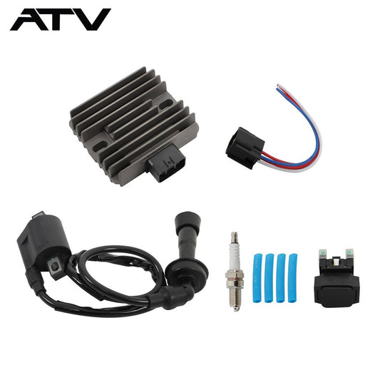 Solidspare For YAMAHA Rhino 660 Ignition Coil Regulator Relay Connector Plugs 2004-07