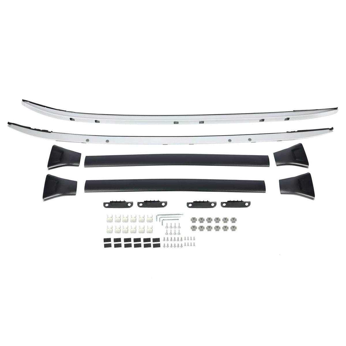 Solid Spare Roof Rack Rail Cross Bar Luggage Carrier Top Cargo For Mazda CX5 CX-5 2017-2024