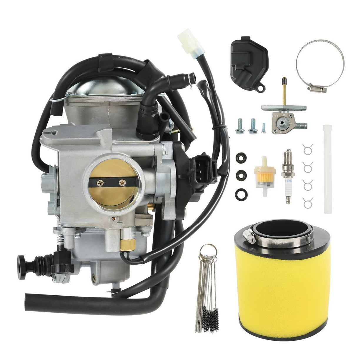 Solidspare New Carburetor For Honda Rancher 400 2004-2007 TRX400FA TRX400FGA 16100-HN7-013