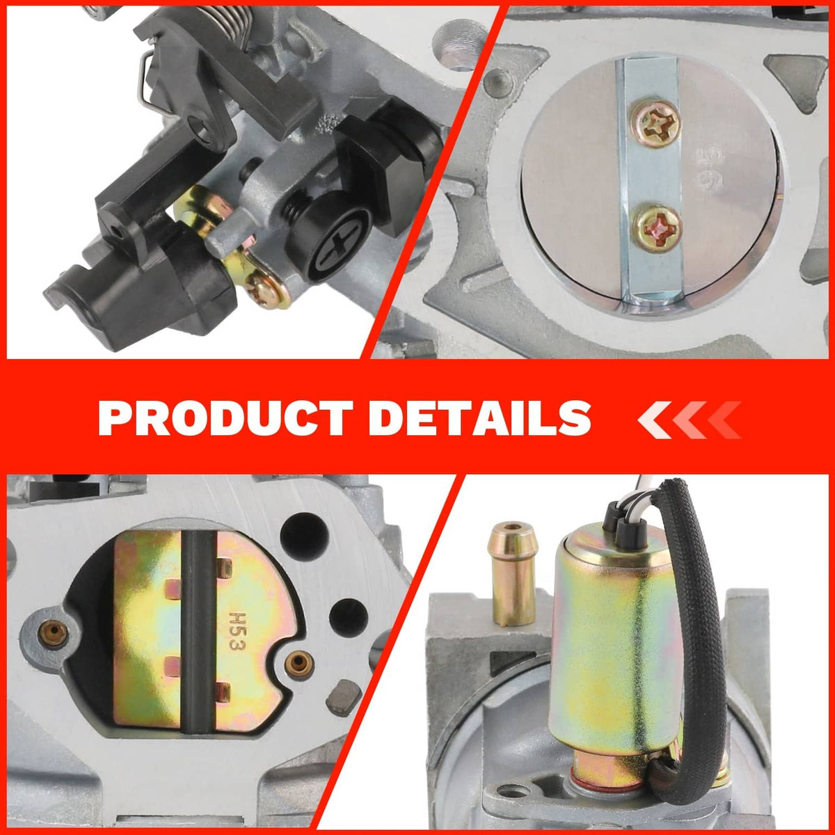 Solidspare Carburetor Kit Fits MTD 951-05149 HY-4P90F CC30 13A226JD010 LT1500 4P90HUA