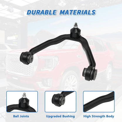 Solidspare Upper Front Control Arm Ball Joints Tie Rods For Chevy Tahoe GMC Yukon Escalade