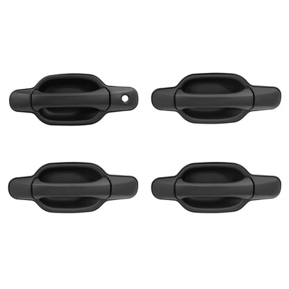 Solid Spare For Chevrolet Colorado/GMC Canyon 2004-2012 Outer Door Handle Replacement 4Pcs