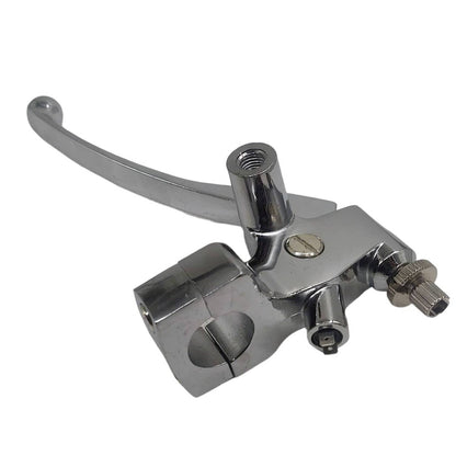Solidspare US 1" Motorcycle Handlebar Hydraulic Brake Master Cylinder Clutch Lever Chrome