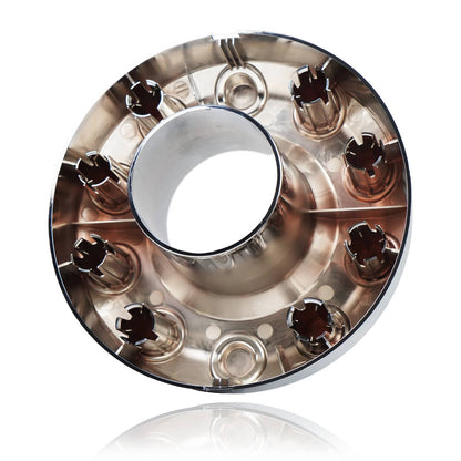 Solidspare 2Pcs Wheel Center Hub Caps Dually 10 Lug For 2005-2017 Ford F450 F550 Super Duty