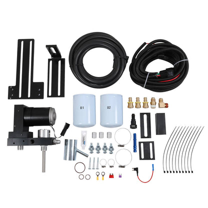 Solidspare 165GPH Diesel Fuel Lift Pump System TSC10165G FIT 01-10 Chevy GMC Duramax 6.6L