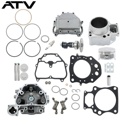 Solidspare For Honda Rancher TRX420 ATV Cylinder Head & Cover Cylinder Rebuild Kit Camshaft