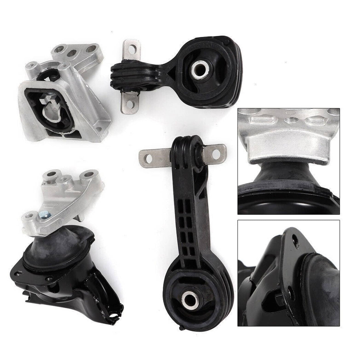 Solidspare 4PCS Engine Motor & Trans Mount Set Kit Automatic For 2006-2009 Honda Civic 1.8L