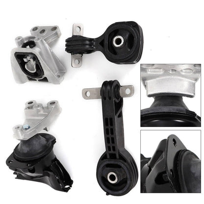 Solidspare 4PCS Engine Motor & Trans Mount Set Kit Automatic For 2006-2009 Honda Civic 1.8L