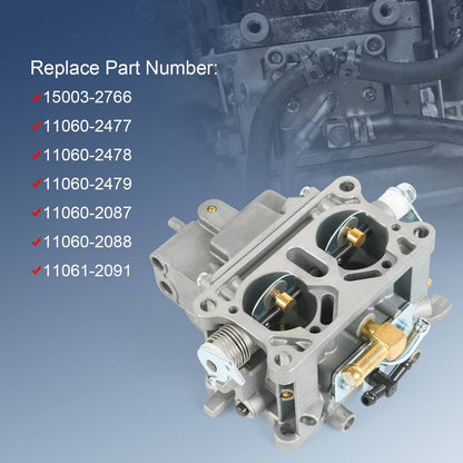 Solidspare Carburetor For KAWASAKI MULE 3010 3000 3020 trans 4x4 2001-2008 15003-2766