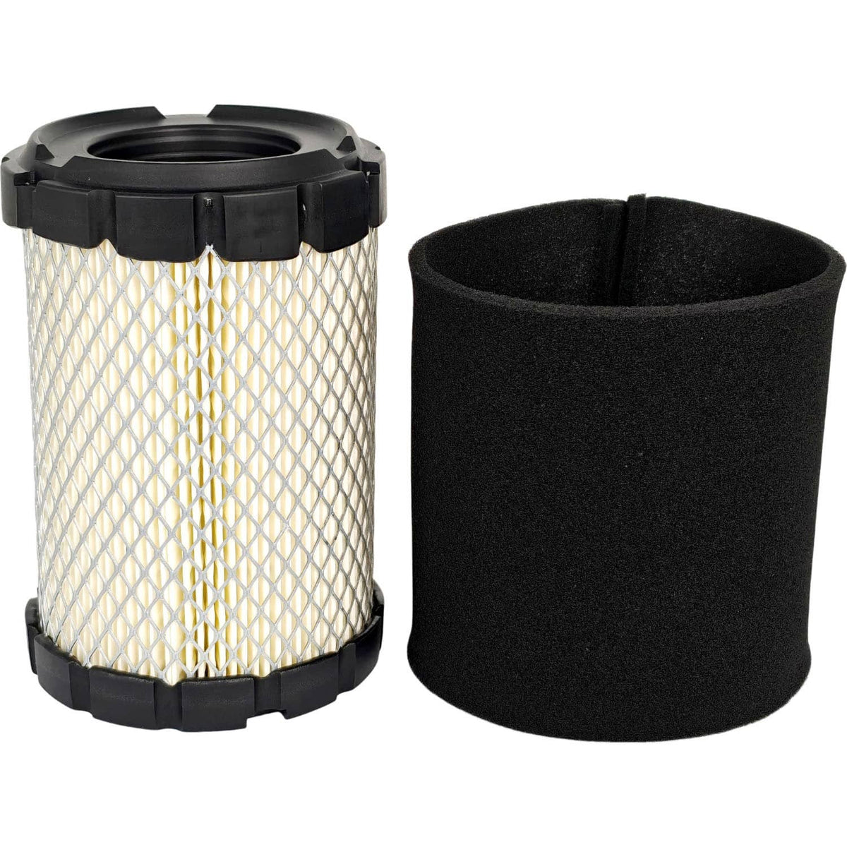 Solid Spare Air Filter & Pre Filter 607968 Fit Hustler Zero Turn Riding Mower