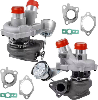 Solidspare Turbo Kit Left +Right For Ford F150 F-150 Pickup V6 3.5L 2013-2016 Turbocharger
