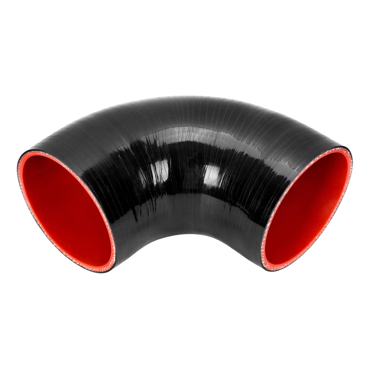 Solidspare 3" inch 90 Degree 76mm Elbow Silicone Hose/Intake/Intercooler Pipe Turbo Coupler