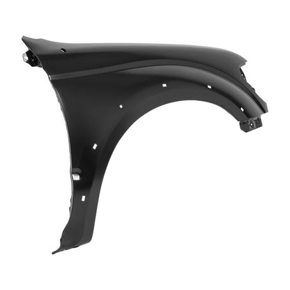 Solid Spare Front Fender For 2001-2004 Toyota Tacoma Passenger Side Black Steel TO1241188