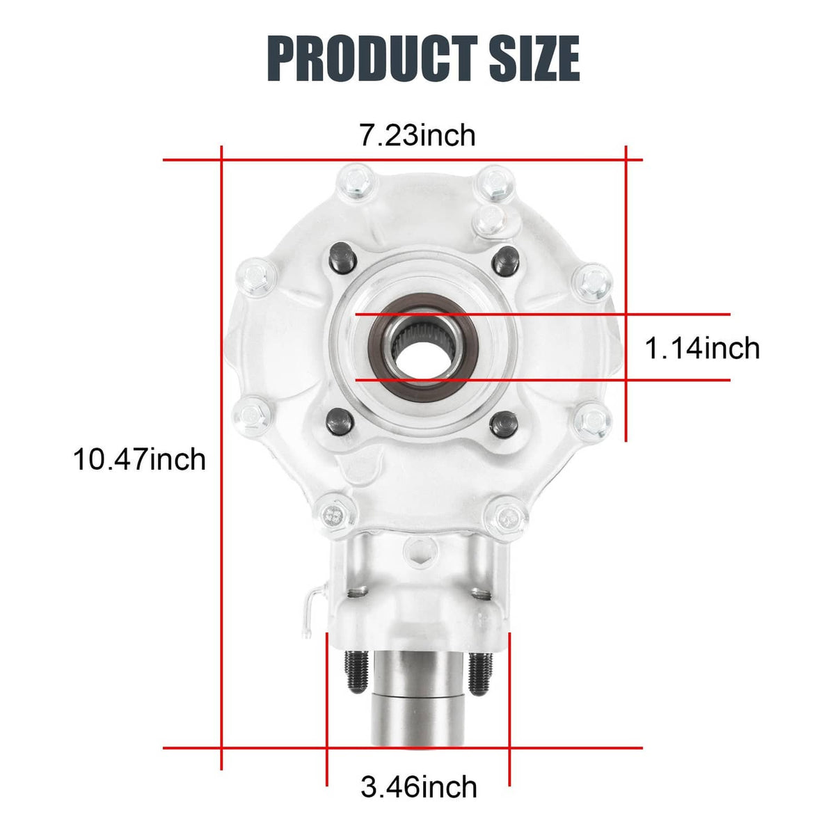 Solidspare Differential Assembly Fit Honda Foreman 450 TRX450FM 4x4 S 2002-04 41300-HN0-670