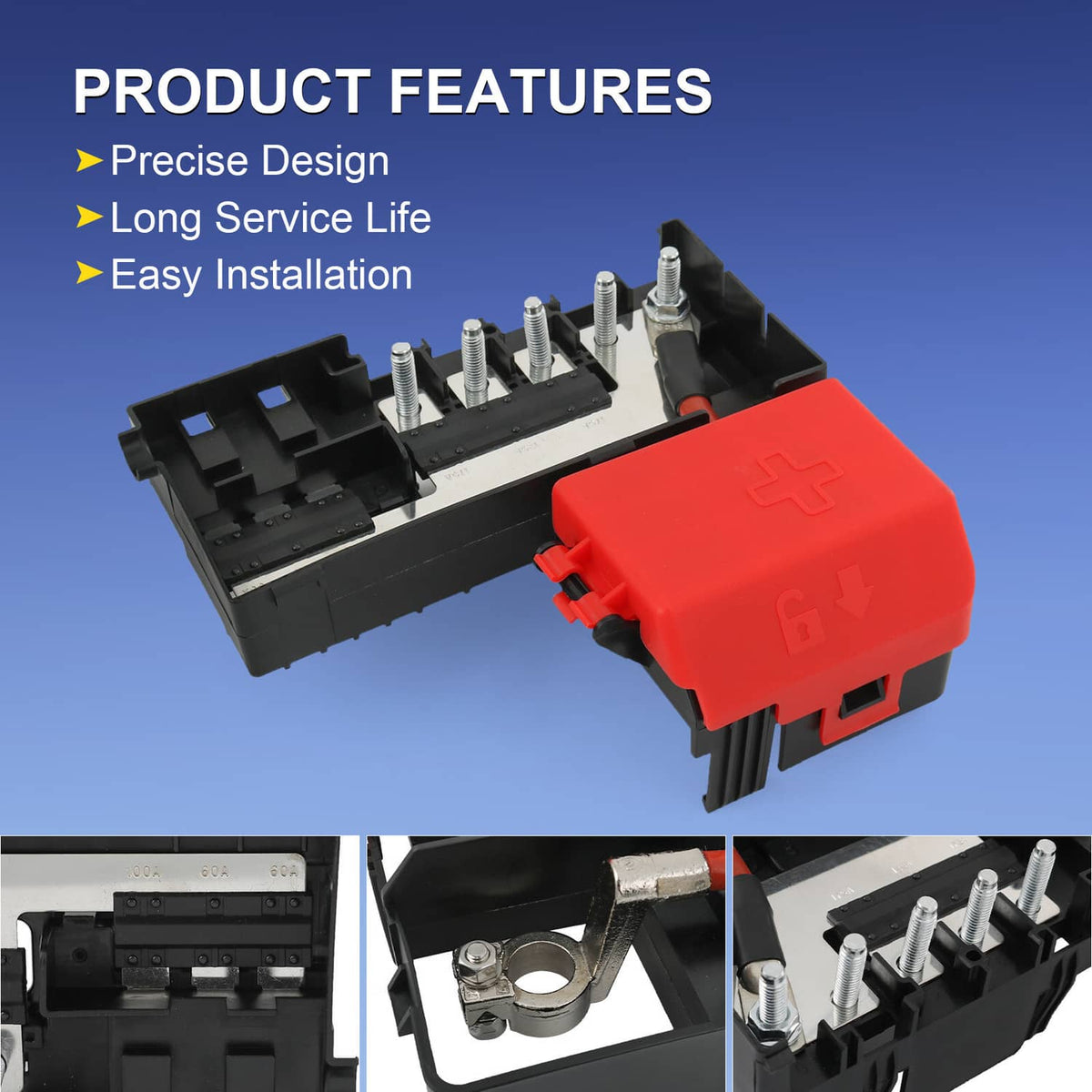 Solidspare 84354716 Battery Distribution Engine Compartment Fuse Block Fit For GM
