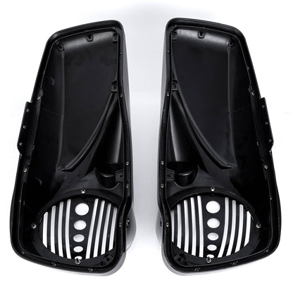 Solidspare For Harley Touring Road King Road Street Electra Glide 14+ Pair 8" Speaker Lids