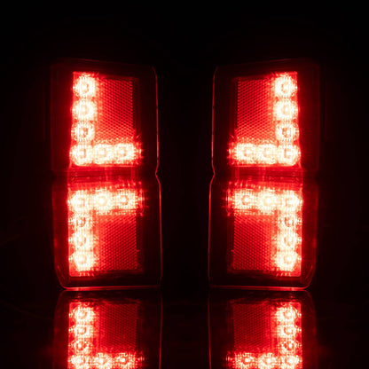 Solidspare 2PCS UTV Rear Tail Lights Fit For Ranger XP 1000/Crew 2018-2025 Repl#2413766