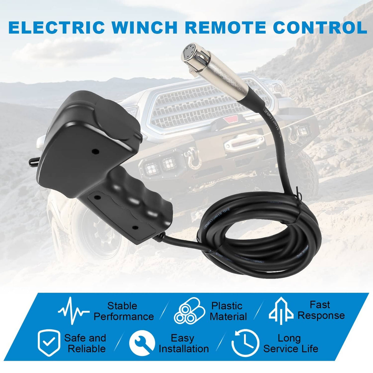 Solidspare SB97495-50 Winch Remote Control For Smitty Bilt XRC Gen2 Series XRC8 XRC10 XRC1