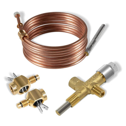 Solidspare 619154 Thermocouple, 2Pcs 621737 Thermocouple Interrupter & 622746001 Gas Valve