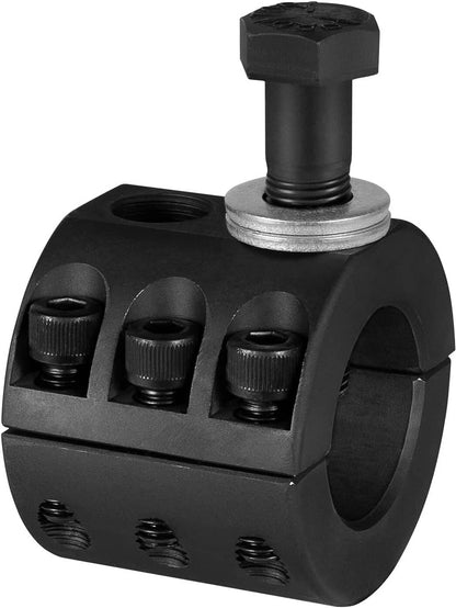 Solid Spare Steering Stabilizer Tie Rod Clamp 1-3/8" for Jeep Wrangler JK TJ XJ ZJ MJ 07-18