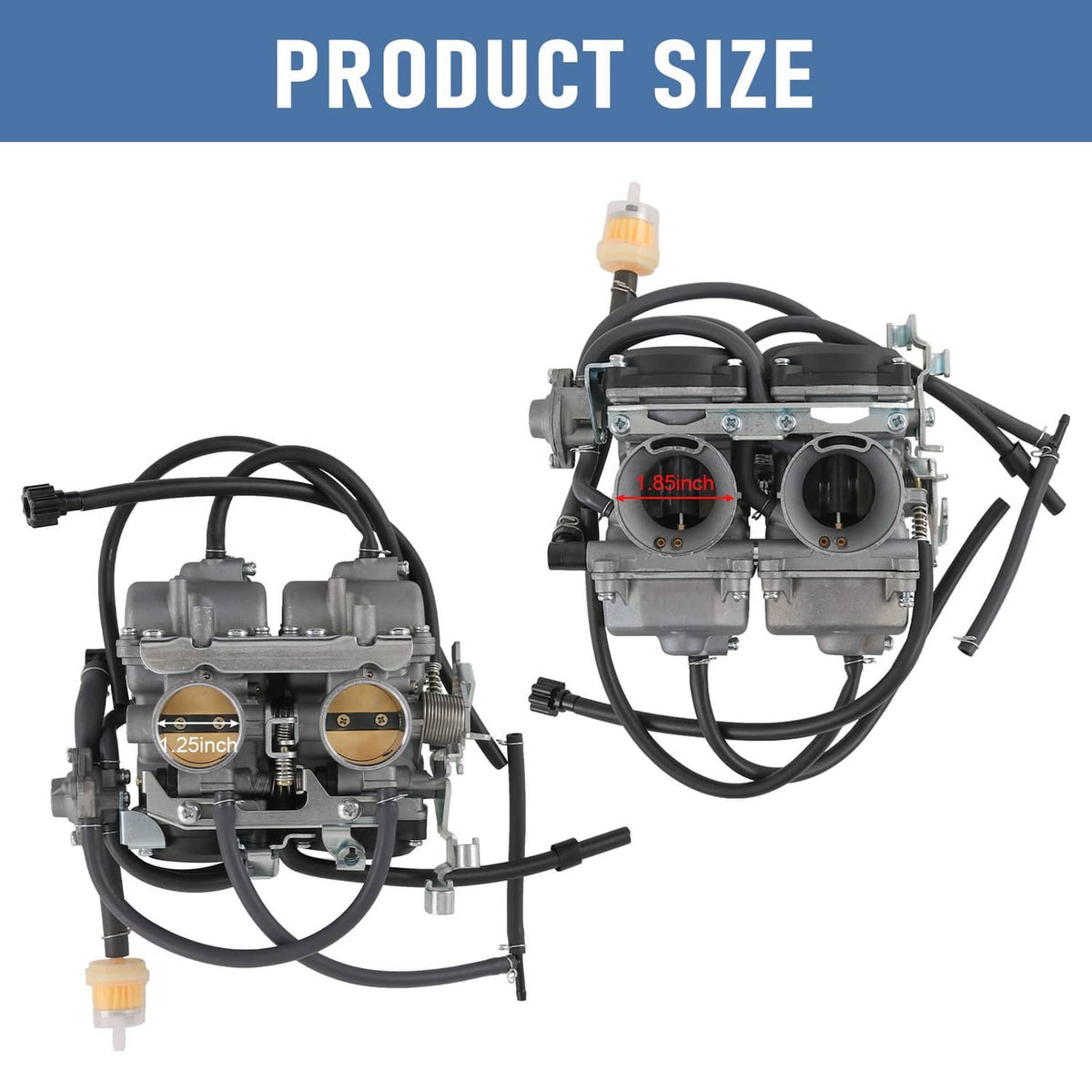 Solidspare Carburetor Carb For Kawasaki Ninja 250R 250 EX250 ZZR 250 GPX 250 GPX 400