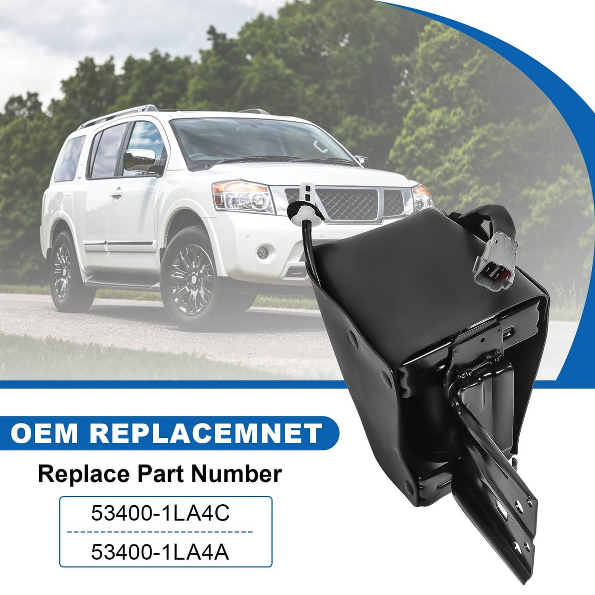 Solidspare Rear Air Suspension Compressor Pump Fits Infiniti QX80 2014-2020 QX56 2011-2013
