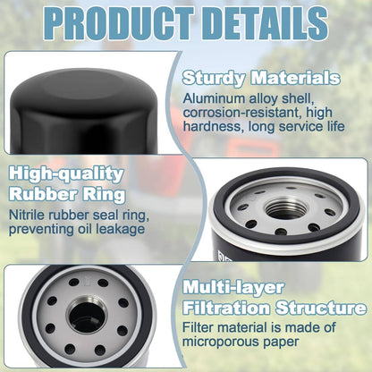 Solidspare (2) Hydraulic Filters/Oil Filters for Bad Boy 063-1050-00 Hydro Gear 2800 3100
