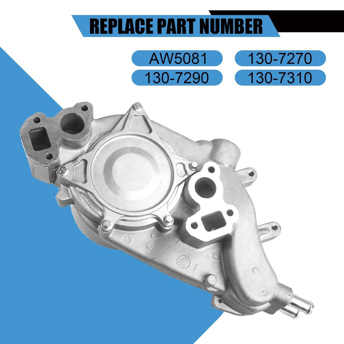 Solidspare Water Pump For 97-04 Chevrolet Corvette Camaro Firebird 5.7L LS1 LS6  6.0L LS2