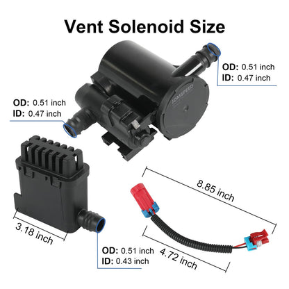 Solidspare CVS34 Vapor Canister Vent Solenoid for 2004-2010 Chevy Silverado GMC Sierra 1500