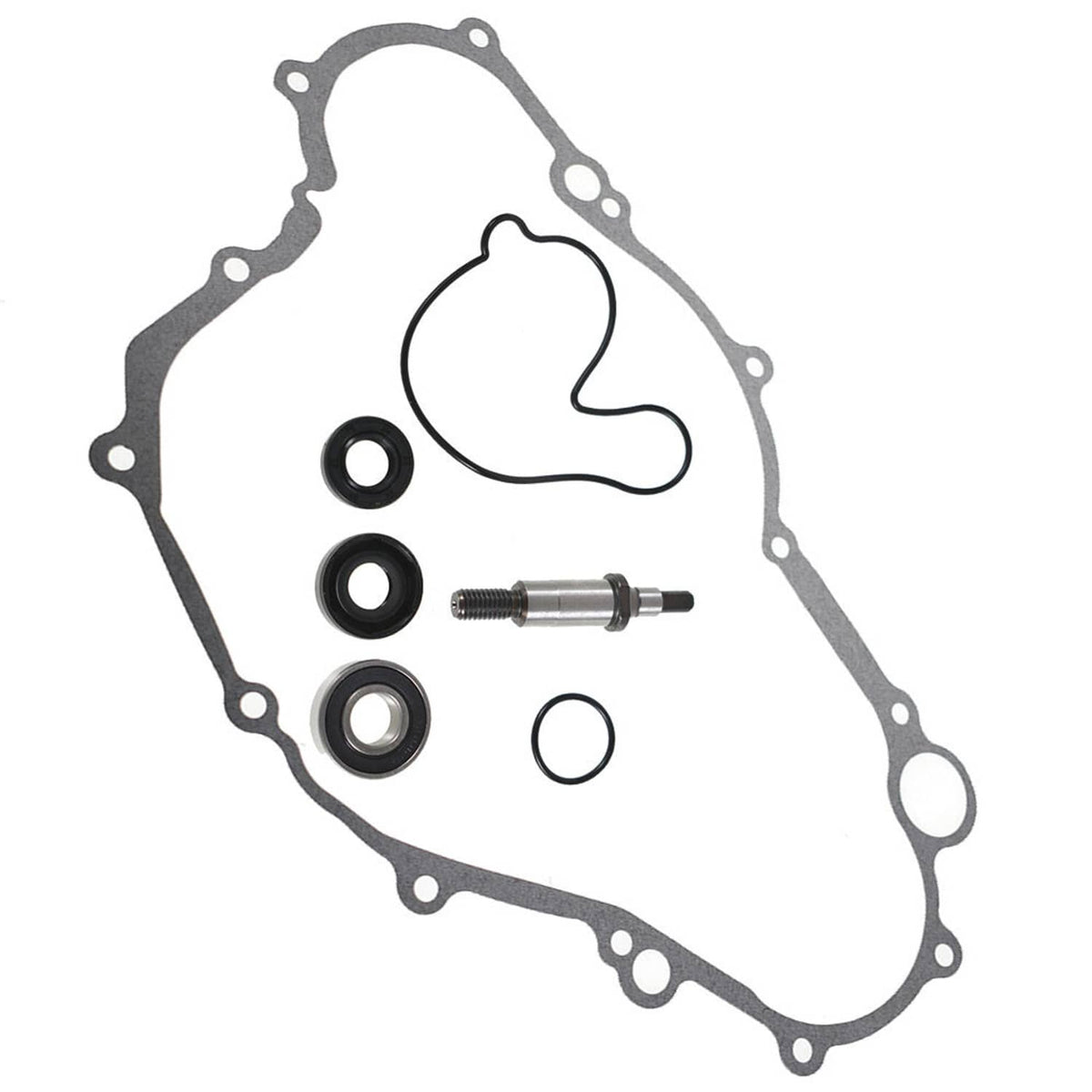 Solidspare Water Pump Repair Bearing Seals Gasket Kit For Yamaha YFZ 450 2004 2005-2013