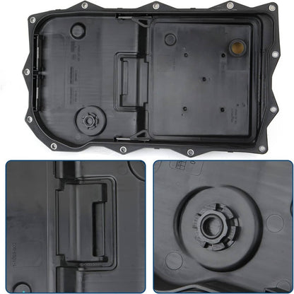 Solidspare For Ram1500 Dodge Charger Jeep Grand Cherokee 8HP70 Auto Transmission Oil Pan US