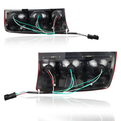 Solidspare 2PCS Tail Lights w/Circuit Board For 2002-2006 Dodge Ram 1500 2500 3500 Pickup