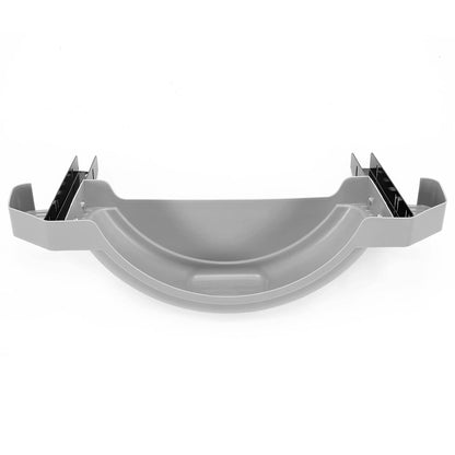 Solidspare 2PCS 12" Trailer Fenders w/Steps Wheels Tires Skirt Boat Gray Single Axle 300LBS