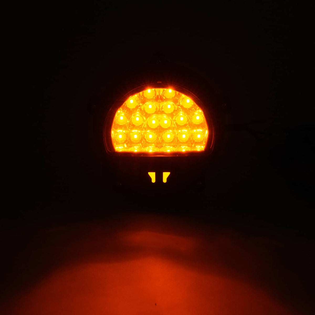 Solid Spare 2PCS LED Front Amber Turn Signal Parking lights For Humvee M35 M998 #12422957