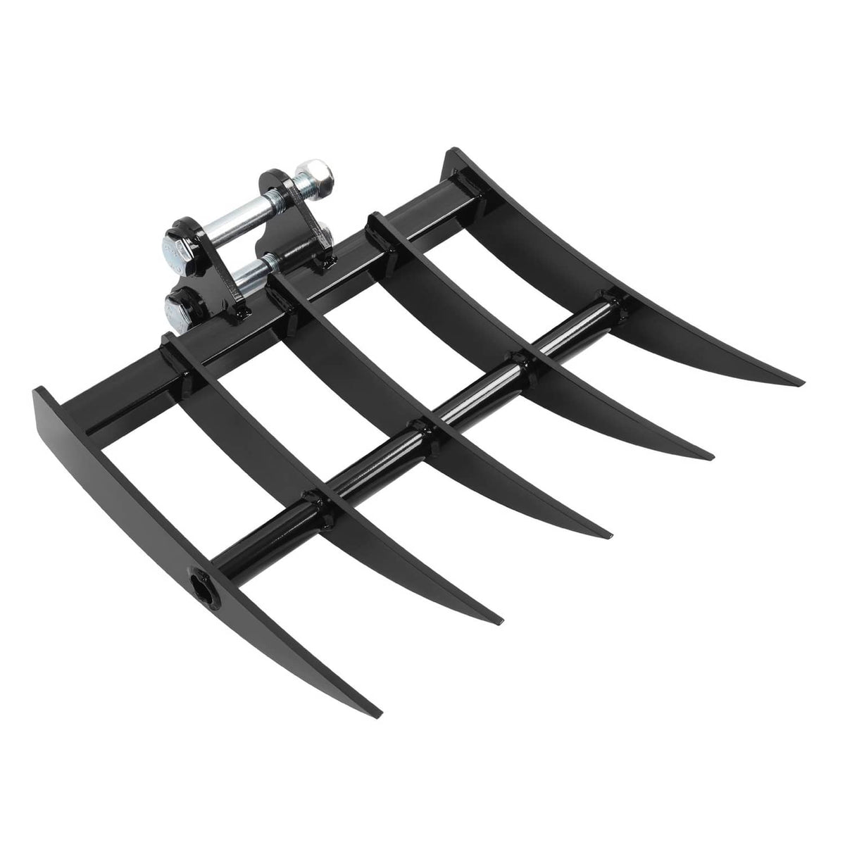 Solidspare Mini Excavator Attachment Rake 5 Tools For Mini Excavator  Heavy Duty Thick
