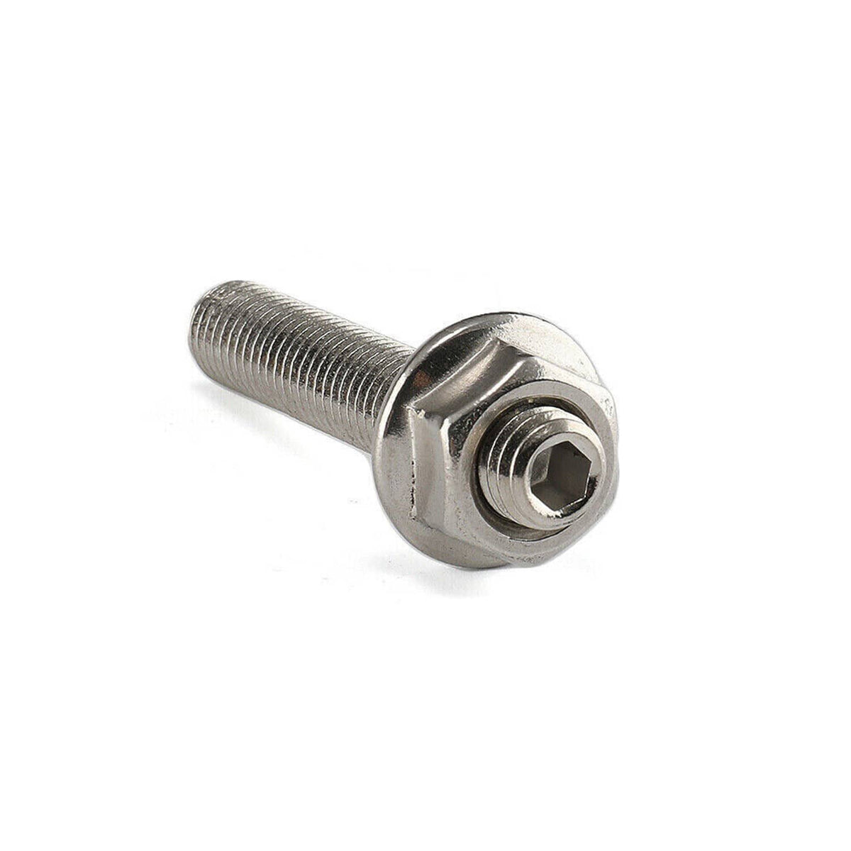 Solidspare 16pcs Stainless Steel Exhaust Manifold Stud Nuts Set for Ford 4.6L 5.4L Liter V8