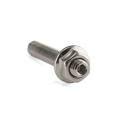 Solidspare 16pcs Stainless Steel Exhaust Manifold Stud Nuts Set for Ford 4.6L 5.4L Liter V8