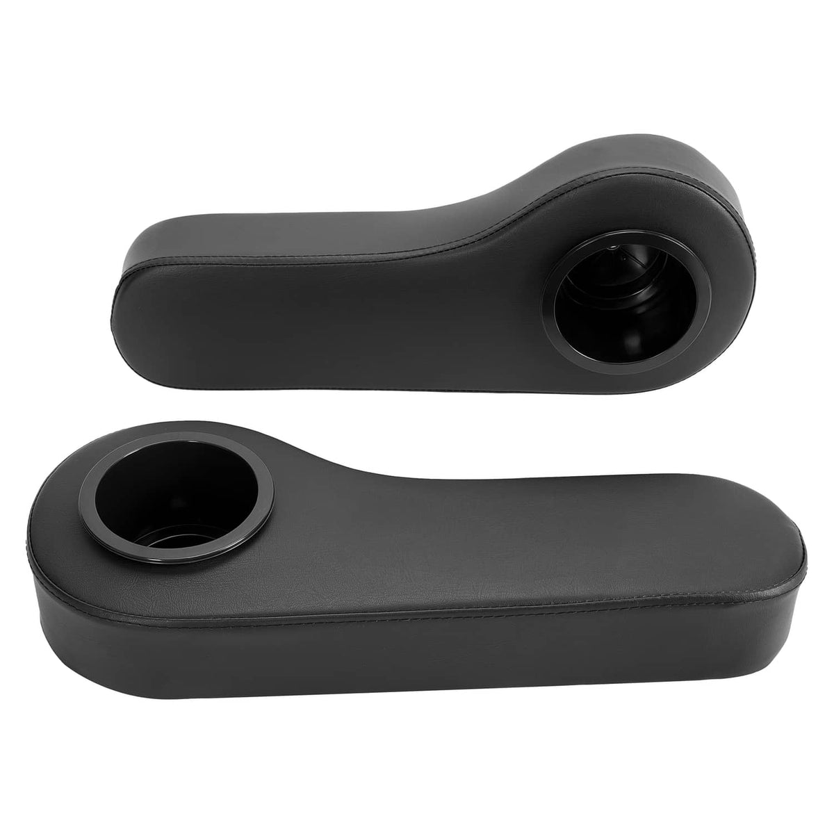 Solidspare Golf Cart Rear Arm Rest Armrest Cup Holder For EZGO/ Club Car/ Yamaha Universal