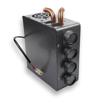 Solidspare Universal 12 VOLT Underdash Heater Heat w/ Speed Switch for Car or Truck 4 port