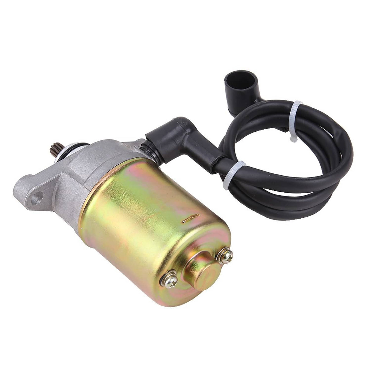 Solidspare Starter Fits for 50/60/80cc GY6 Engine ATV Quad Buggy Go Kart Moped Scooter