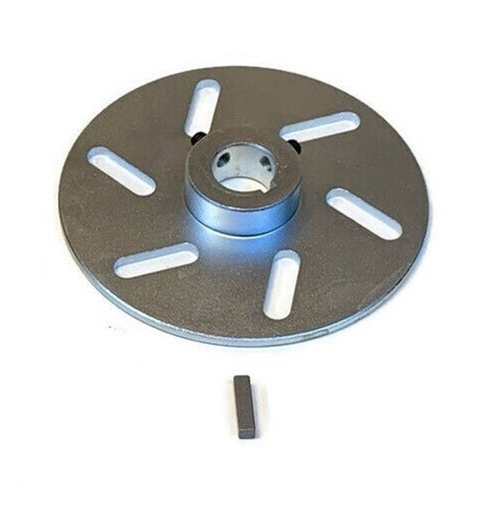 Solid Spare Go Kart & Mini Bike 6 inch Brake Disc / Rotor with 1 inch Bore & Keyway