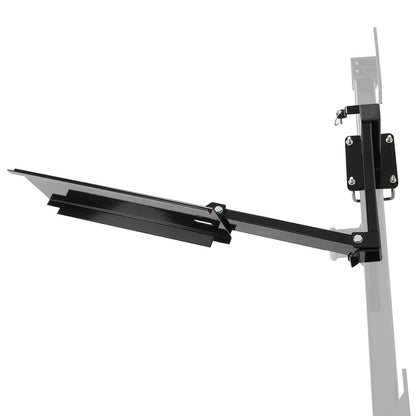 Solidspare Universal  Powder Coated Black Bumper-Mounted Swing Arm Assembly For Grilling