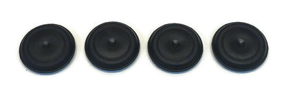 (4) Rubber Body Floor Pan DRAIN PLUGS for 1987-1995 Jeep Wrangler YJ - All Trims